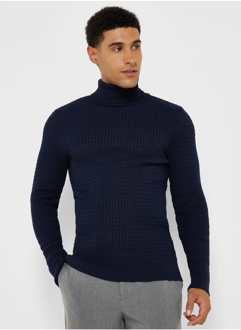 Seventy Five Roll Neck Sweater