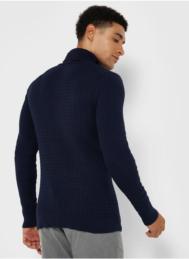 Seventy Five Roll Neck Sweater