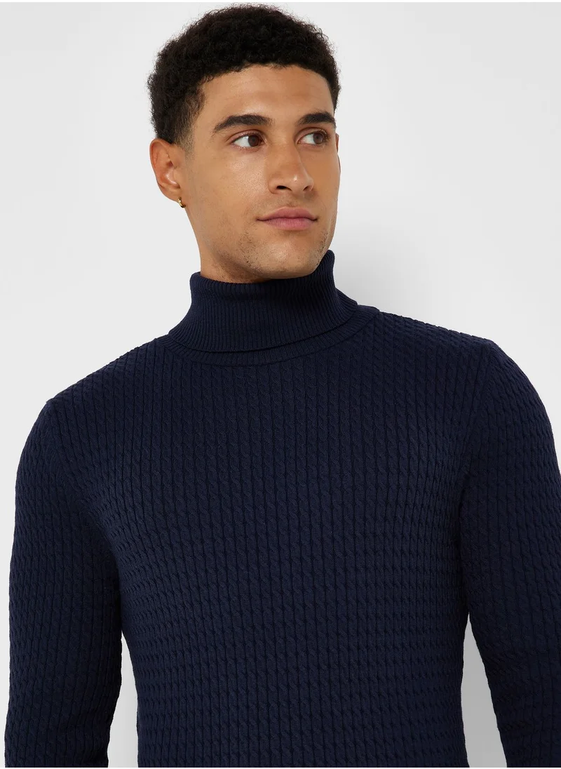 Seventy Five Roll Neck Sweater