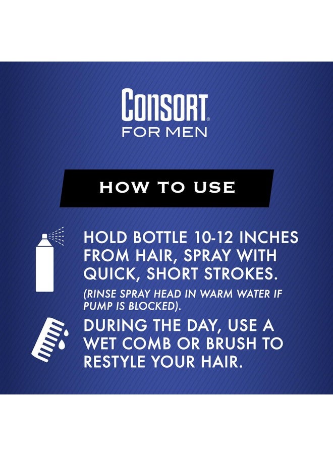 Consort Consort Extra Hold Non-Aero Hair Spray Pump, Unscented, 8 Ounce  - Image 4