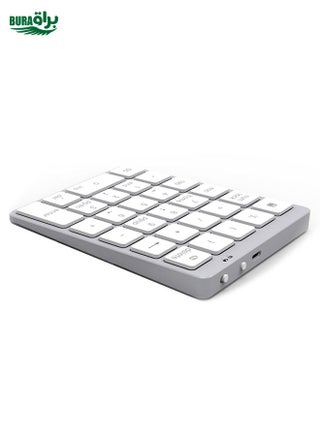 N960 Ultra-thin Universal Aluminum Alloy Rechargeable Wireless Bluetooth Numeric Keyboard (Silver) - pzsku/ZC8325EC442EA86007429Z/45/_/1738712005/da9fa335-296d-446e-984e-2ef2cd92a880