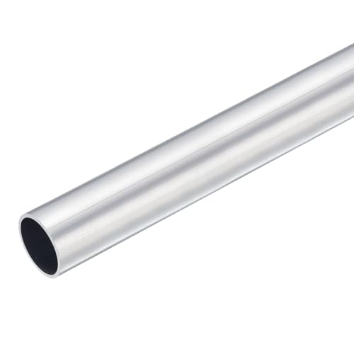 uxcell 6063 Aluminum Round Tube, 22mm OD 19mm Inner Dia 400mm Length Pipe Tubing for Industry DIY Projects - Image 1
