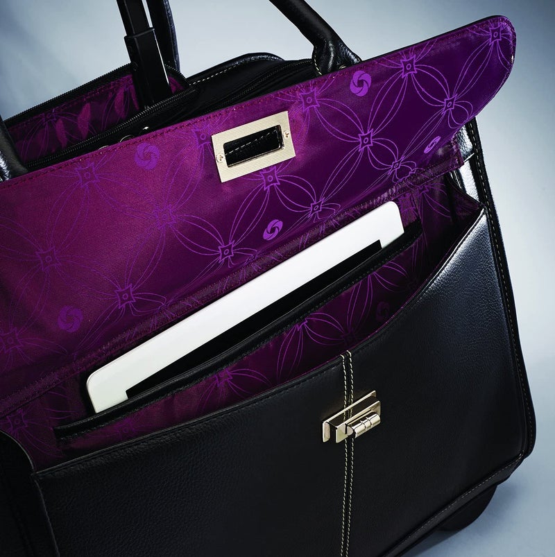Samsonite حقيبة سامسونيت النسائية المحمولة، سوداء، مقاس واحد - Image 5