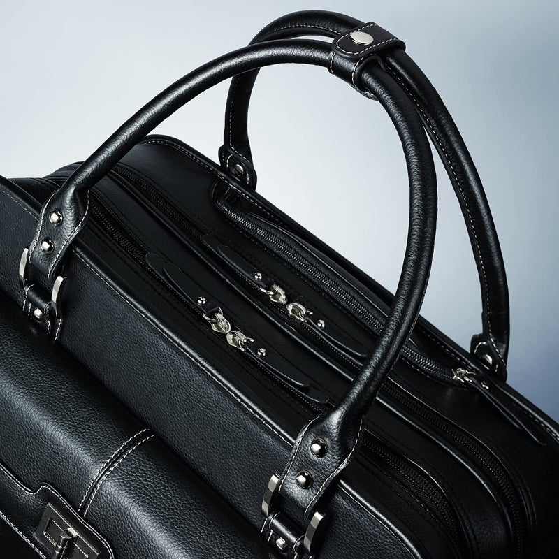 Samsonite حقيبة سامسونيت النسائية المحمولة، سوداء، مقاس واحد - Image 4