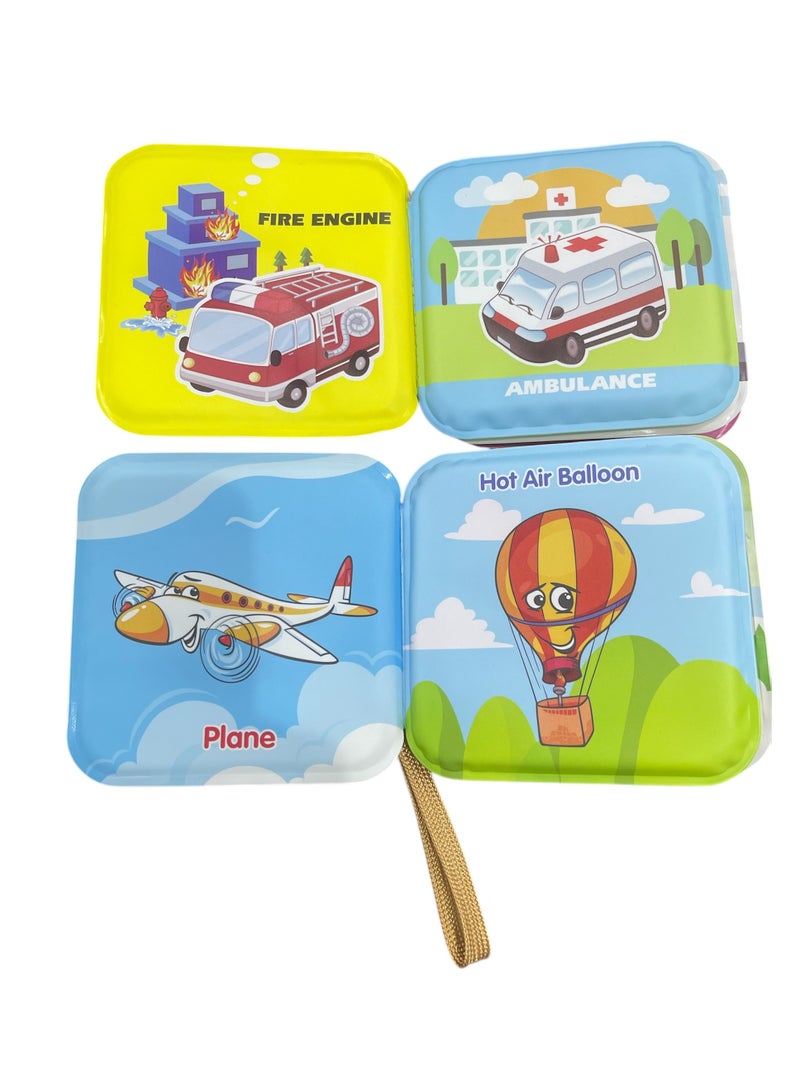 DEHKAH Baby Bath Book Waterproof Safe with Musical Rhymes 2 Pack - Image 3