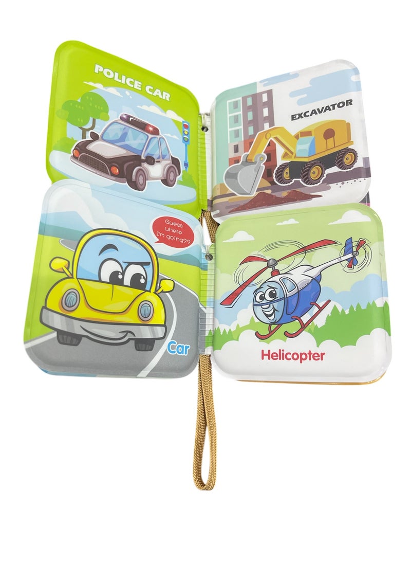 DEHKAH Baby Bath Book Waterproof Safe with Musical Rhymes 2 Pack - Image 4