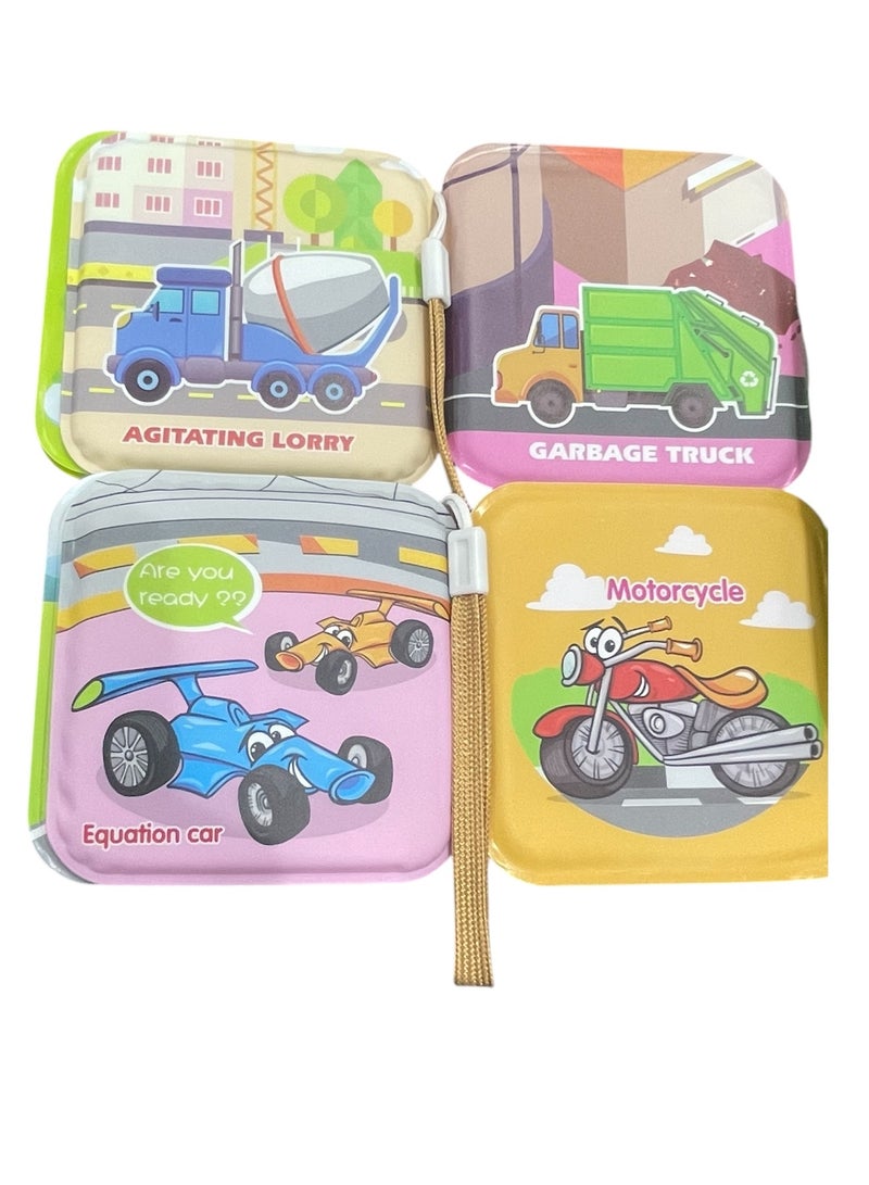 DEHKAH Baby Bath Book Waterproof Safe with Musical Rhymes 2 Pack - Image 5