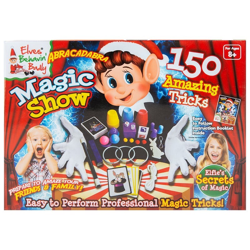 Elves Behavin Badly  Elf 150 Trick – Elves behavin Bably,  Festive Christmas Holiday Toy for Seasonal Fun, Kids’ Entertainment, and Holiday Celebrations