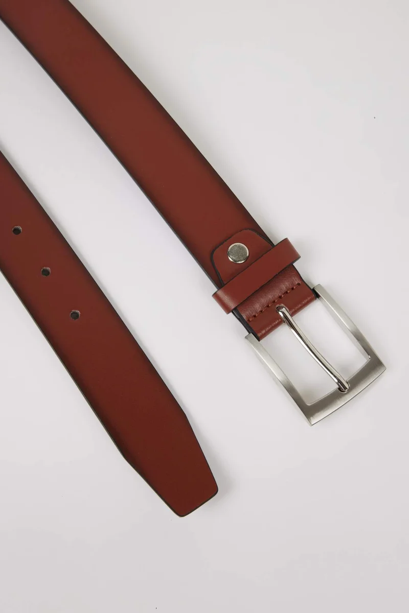 ديفاكتو Man Faux Leather Jean Belt