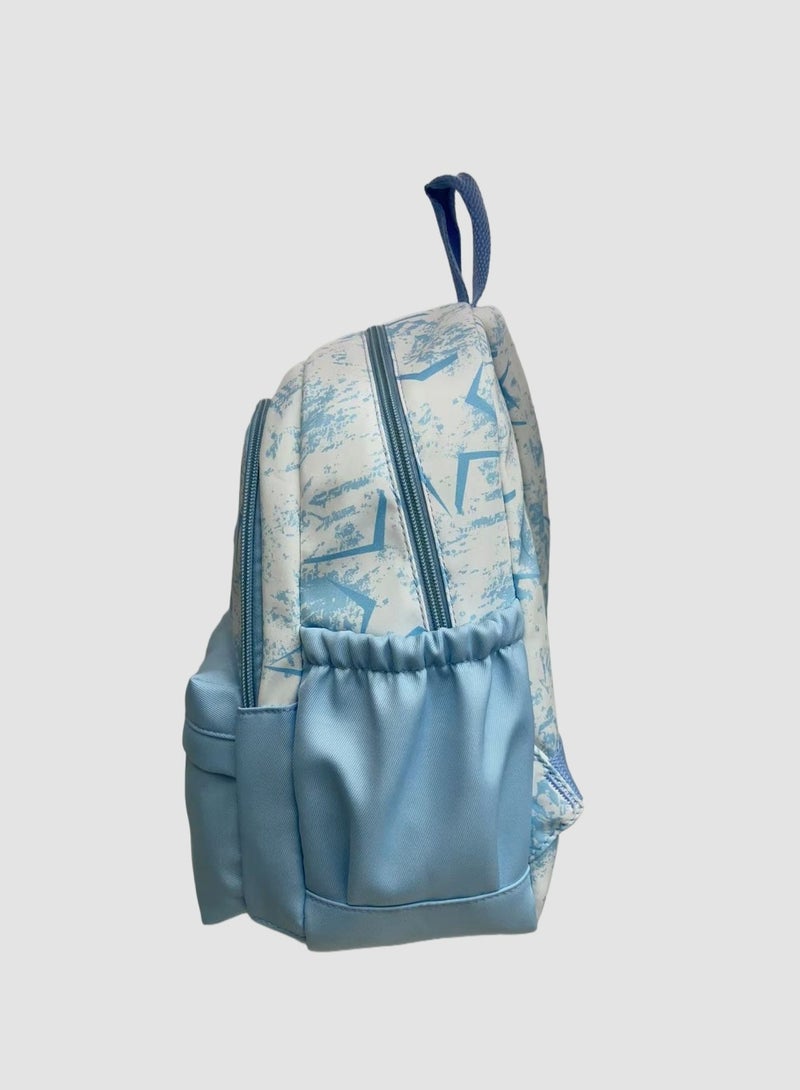 FASHION Trendy Light Blue Star - Splatter Design Girls' Small-sized Backpack High Quality Wear-Resistant Fabric, With Certain Waterproofness For Backpacks And School Bags. - Image 5