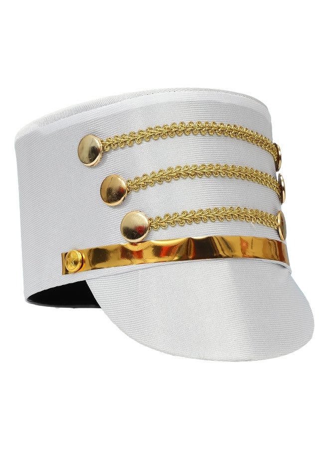 Military Royal Soldier Top Cap Drum Major Master Hats Marching Band Hat  Performance Costume Accessorie Hat-nutcrackers
