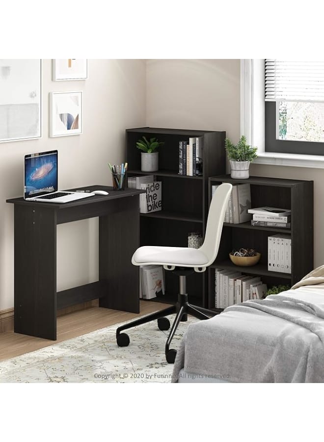 مودرن هوم خزانة كتب باسير ذات 3 أرفف مفتوحة، حل تخزين كلاسيكي وبسيط للكتب والديكور، مثالية لأي غرفة، متوفرة بلمسة نهائية غنية وأنيقة بلون الإسبريسو. - Image 2