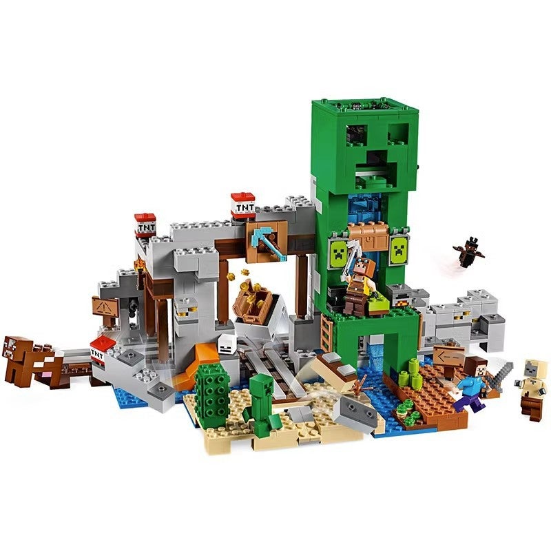 Minecraft Creeper Mine Building Blocks Set (LEGO Compatible) - Image 5