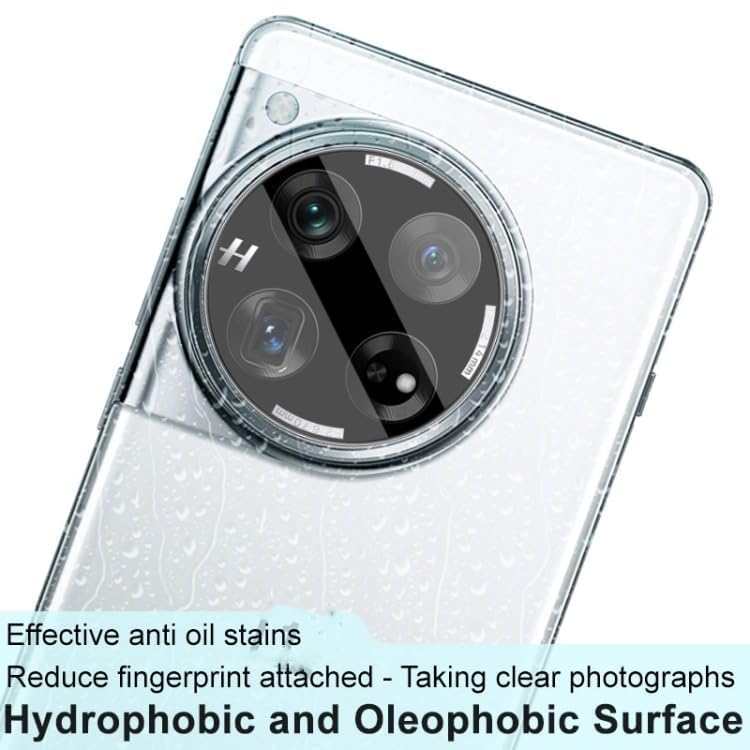 FabeKee Glass Camera Lens Protector For OnePlus Open [9H Hardness] [6D Lens Protector ] [Easy Installation] Black - Image 5