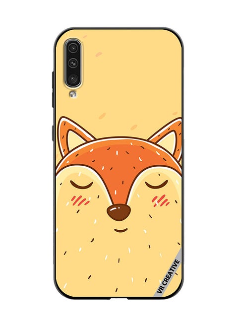 Protective Case Cover For Samsung Galaxy A70/A70s Sleeping Fox Design Multicolour