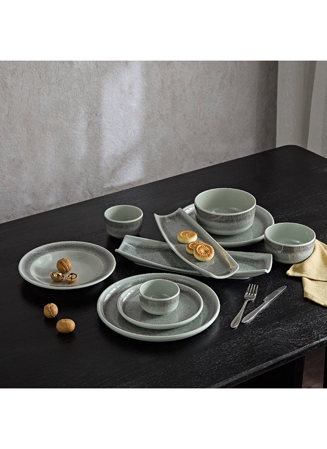 Home Box Home Box Dome Melamine Dinner Plate 26 x 2.5 x 26 cm  - Image 4