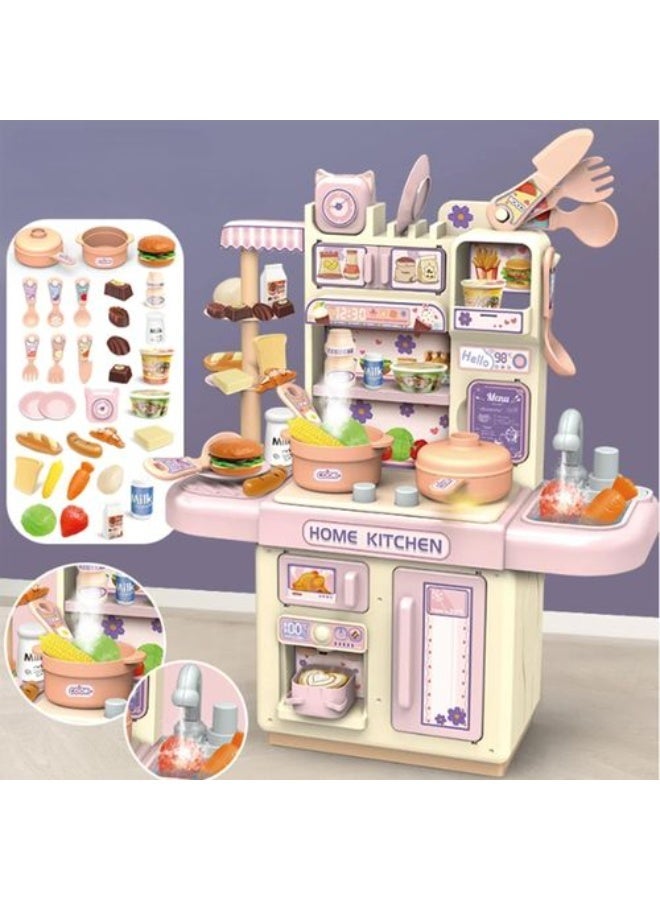 Kids Kitchen Play Set – 39 Pieces - Image 1