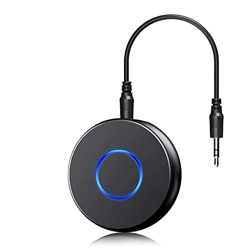 SONRU Bluetooth Aux Adapter for Car, Wireless Audio Receiver, Portable Hands-Free Kit with RCA AUX 3.5mm for Home/Car Stereo Music Streaming Sound System - Image 1