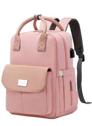 141 Mummy Maternity Diaper Elegant Waterproof Multifunctional large capacity backpack bag with USB Charging output - Pink - pzsku/ZC8330AF74155C3417938Z/45/_/1704708766/b5c64938-adca-46e1-827d-6295fc7a667d