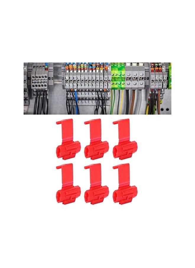 PROMASS promass 210Pcs Quick Splice Wire Terminals Insulated Electric Wire Crimp Connectors for Electrical Controls and Power Supplies(Red)  - Image 3