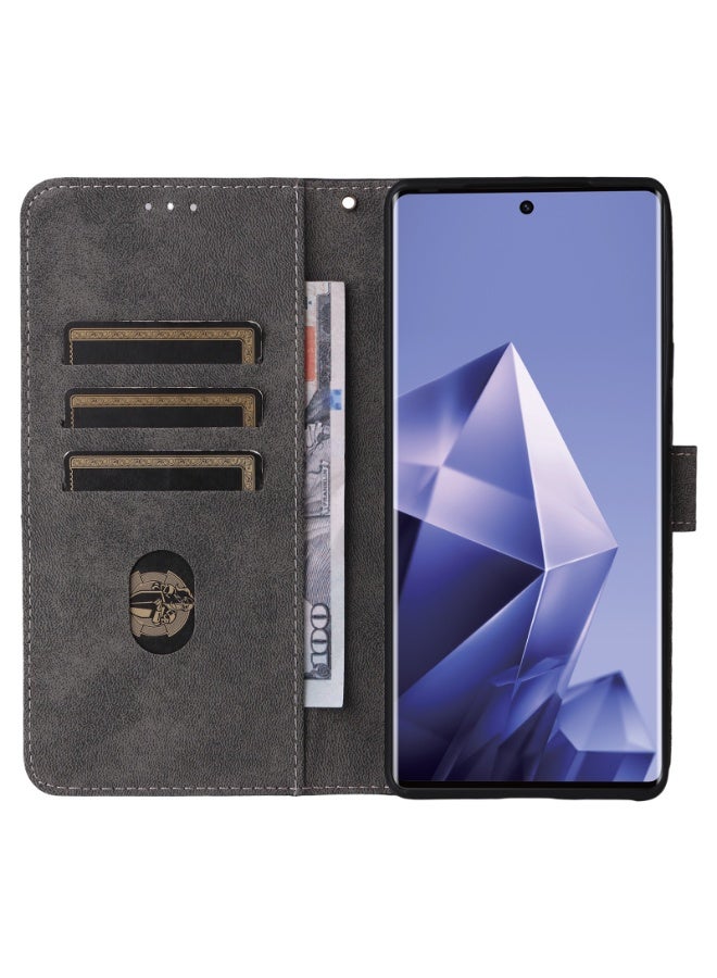 Fankalo Phone Case for Infinix Note 50s with RFID Security Protection Flip PU Leather Wallet Case with Card Holder Shockproof Protective Cover  - Image 3