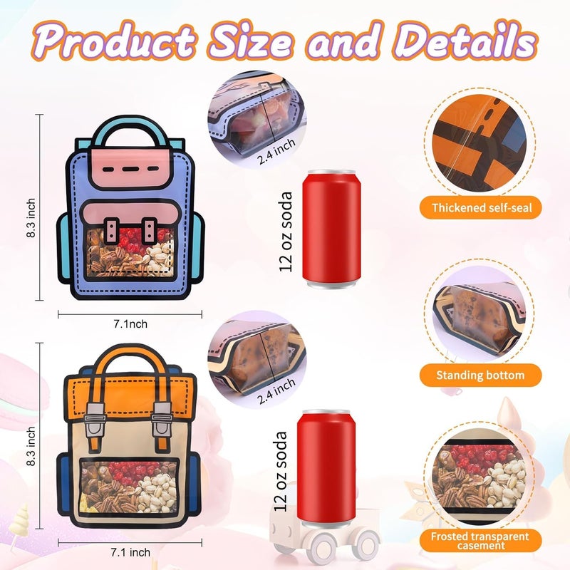 SV Traders Bag Theme Guddy Bags Pack Of 25 Pcs For Return Gifts For Kids(18 * 21Cm),Multicolor - Image 3