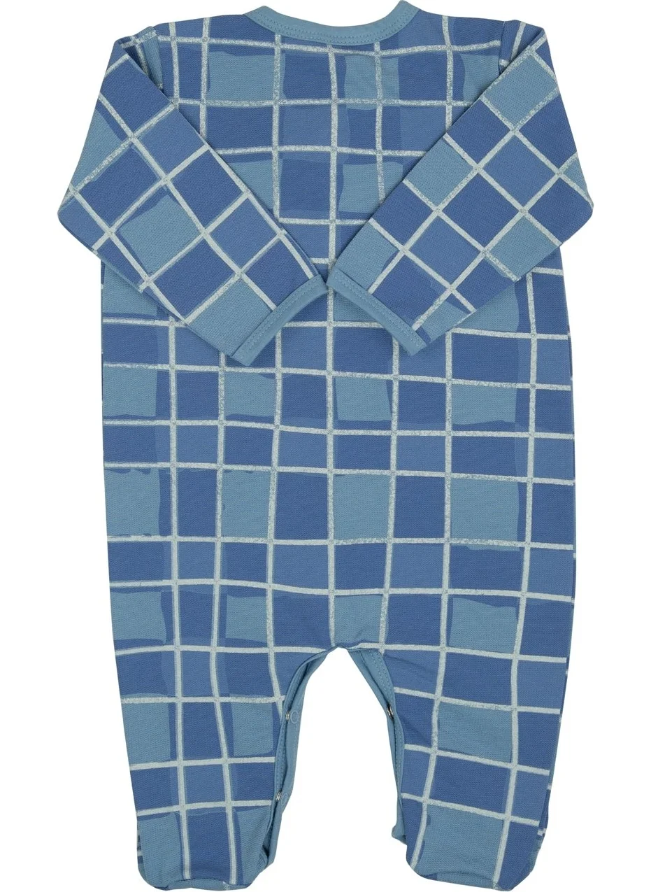 Jrmori Square Printed Halter Jumpsuit