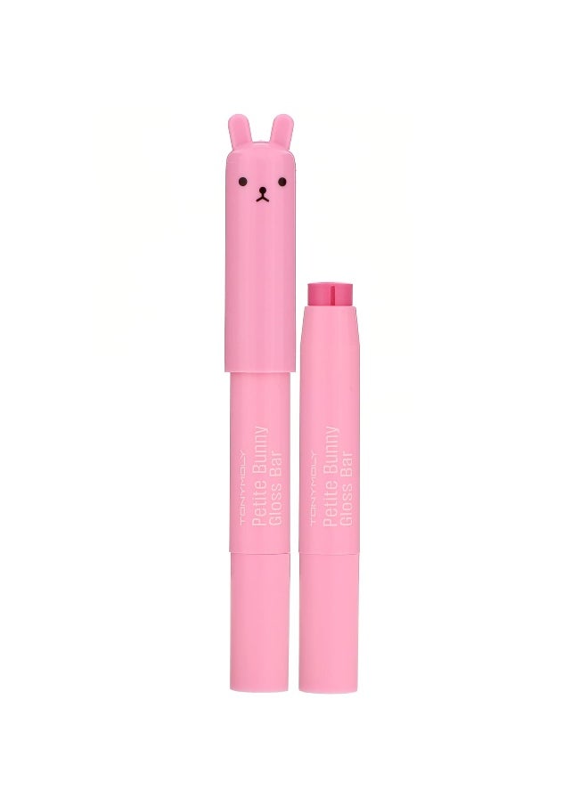 Tony Moly TonyMoly, Petite Bunny Gloss Bar, 01 Juicy Strawberry, 1 Lip Bar  - Image 1