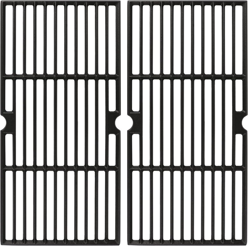 Utheer Cast Iron Grill Grates for Oklahoma Joe's Longhorn | Fit 12201767, 14201767, 18202083, 16202046, 15202029, Charcoal/Gas Smoker Compatible, Cast Iron Cooking Grids - Image 1