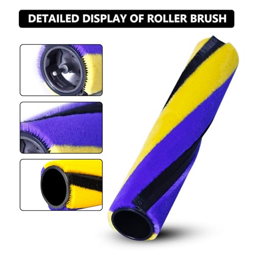Yivy for Dyson V15/V15s Detect/Gen5/V12 Slim - Fluffy Roller Brush Soft Floor Brush, No.971634-01 - Image 3