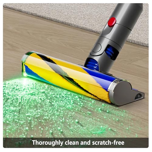 Yivy for Dyson V15/V15s Detect/Gen5/V12 Slim - Fluffy Roller Brush Soft Floor Brush, No.971634-01 - Image 5