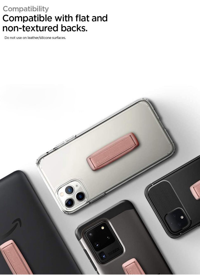 Spigen Flex Universal Strap Holder for All Smartphones and Tablets - Rose Gold  - Image 3