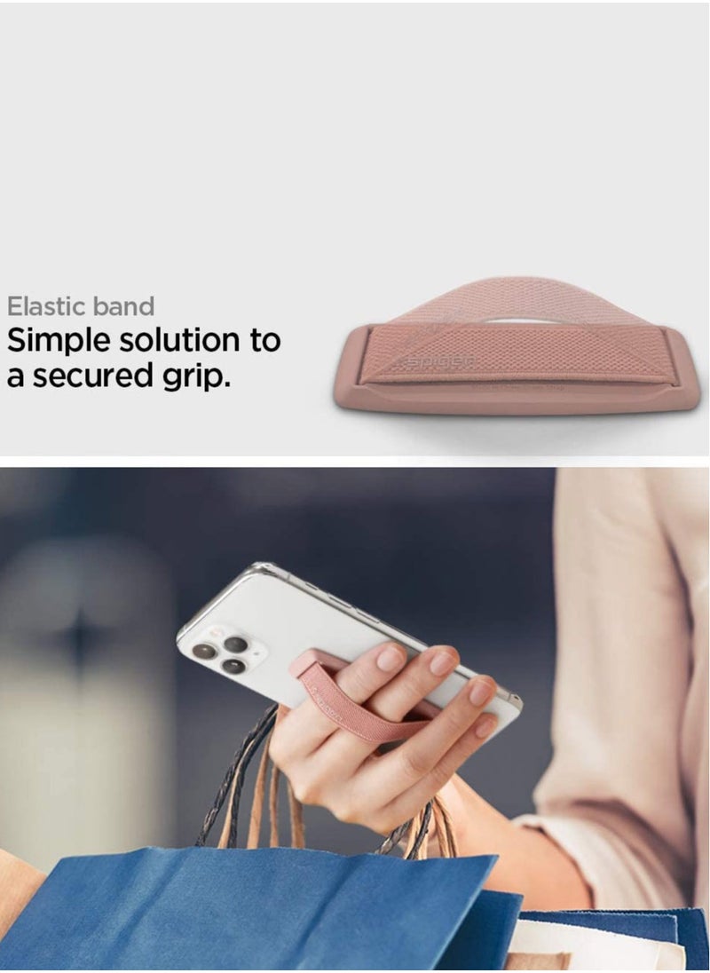 Spigen Flex Universal Strap Holder for All Smartphones and Tablets - Rose Gold  - Image 5
