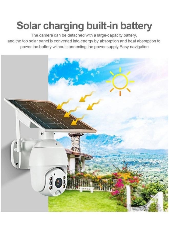 Crony - RBX-S10 4G Solar Security Camera for Outdoors – No WiFi Needed | 5MPHD Video, Smart PIR Motion Detection, Night Vision, Two-Way Audio & Solar-Powered with Long Battery Life | Compact Weatherproof CCTV for Home, Gate, Farm & Remote Areas - Image 1
