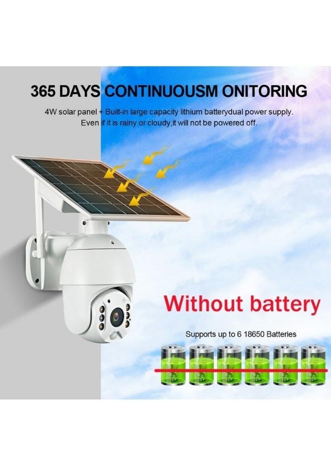 Crony - RBX-S10 4G Solar Security Camera for Outdoors – No WiFi Needed | 5MPHD Video, Smart PIR Motion Detection, Night Vision, Two-Way Audio & Solar-Powered with Long Battery Life | Compact Weatherproof CCTV for Home, Gate, Farm & Remote Areas - Image 1