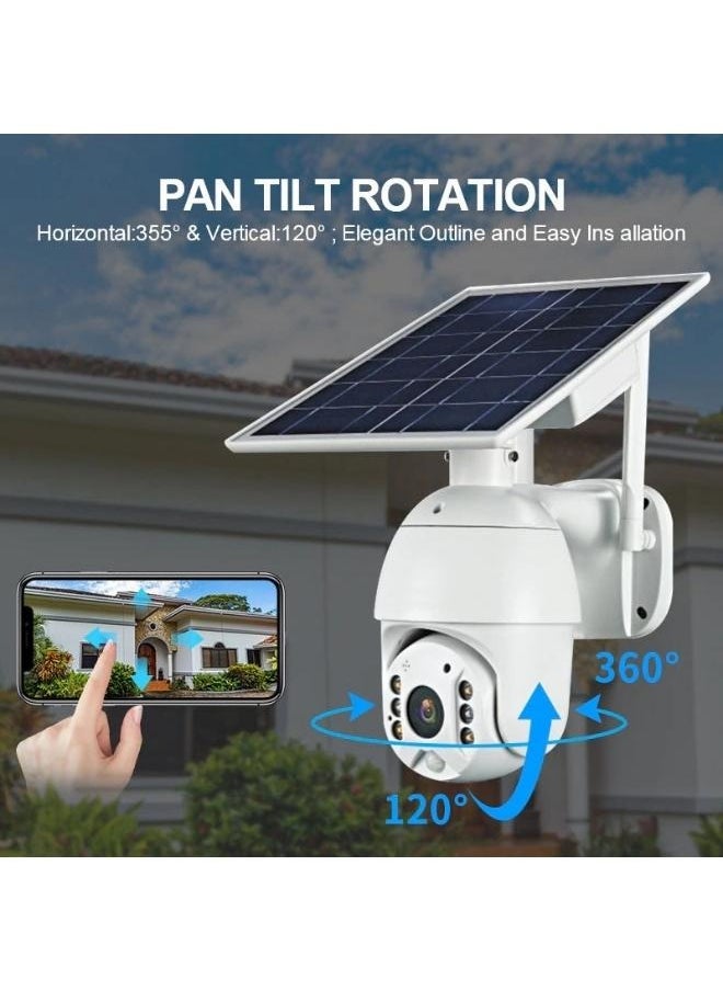 Crony - RBX-S10 4G Solar Security Camera for Outdoors – No WiFi Needed | 5MPHD Video, Smart PIR Motion Detection, Night Vision, Two-Way Audio & Solar-Powered with Long Battery Life | Compact Weatherproof CCTV for Home, Gate, Farm & Remote Areas - Image 1