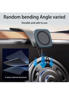 Generic Magnetic Car Phone Charger Holder 360° Rotatable Car Chargerable Phone Mount Strong Magnets Bendable Memory Car Mount for All Dashboards  - Image 4