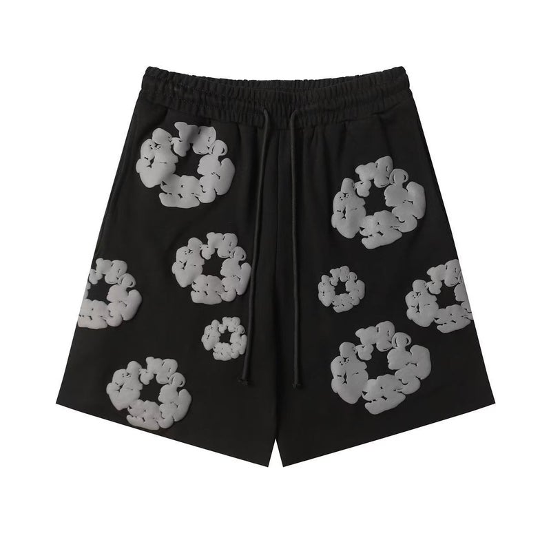 Spring And Style Kan Ray'S New Foam Kapok Short-Sleeved Suit High Street Loose Street - Image 1