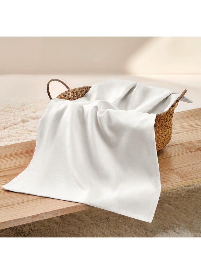 TILLYOU Cotton Toddler Pillowcases - 2 Pack Super Soft Kids Travel Pillow Cases Envelope Closure for Boys Girls, 14.5x20 Inches, White - Image 4