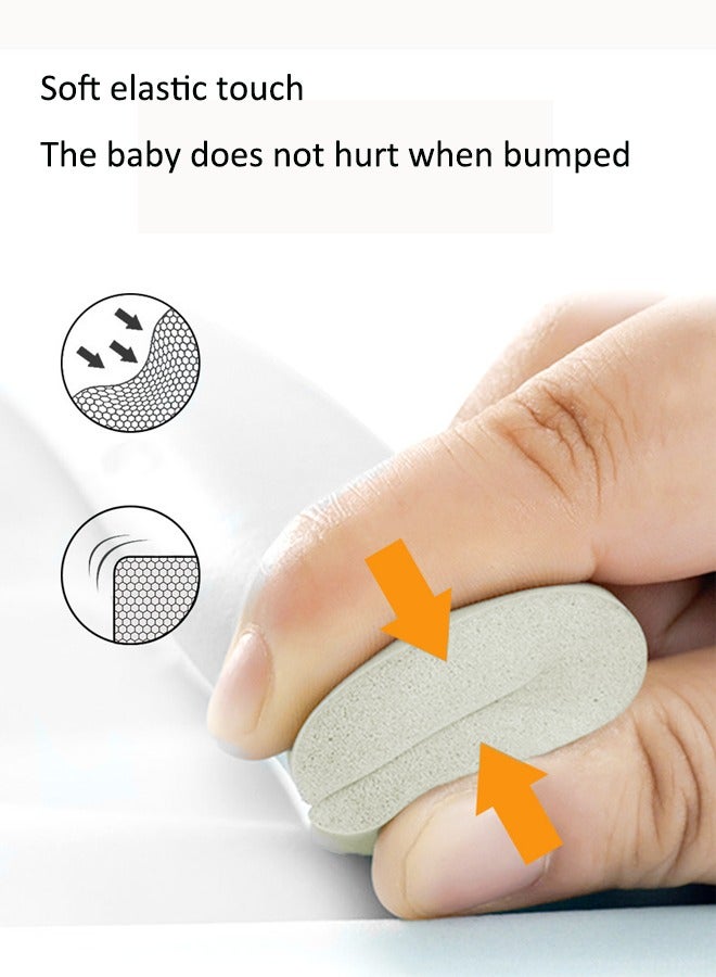 Aissiora Furniture Corner Protectors 10 PCS Anti-Collision Soft Wrap Safety Bumpers for Baby Infant Table Edges Protective Cushions for Home Daily Use - Image 5
