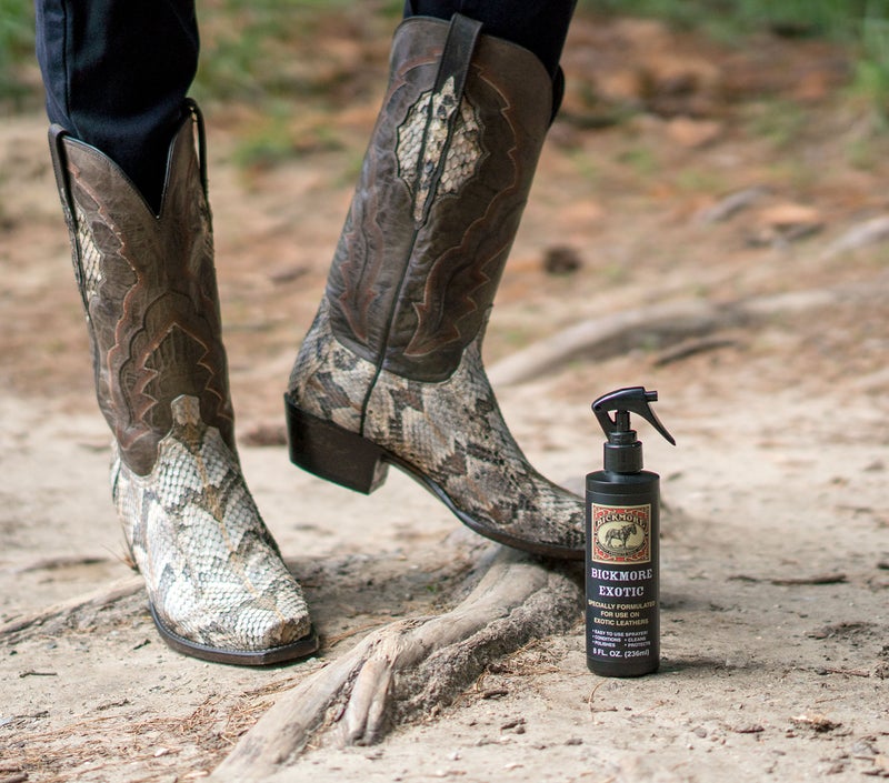 Bickmore Exotic 8oz (2-Pack) - Specially Formulated Leather Spray Used to Clean Condition Polish and Protect Exotic Leathers & Reptile Skins - Image 4