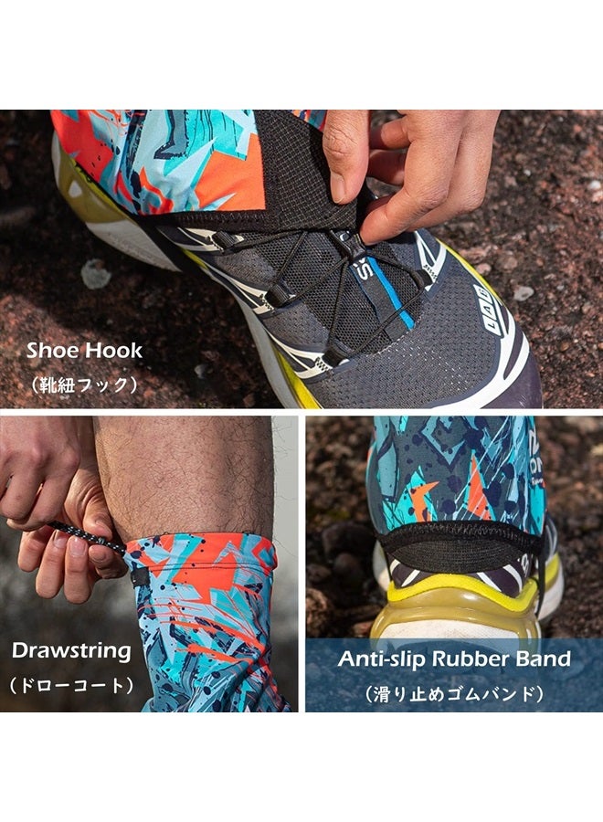 TRIWONDER Gaiters for Hiking Gators Waterproof Shoe Gaiters Rain Snow Boot Gators Men Women Ankle Leg Gaiters for Hunting, Trail Running, Mountaineering, Rocky Terrain, Snow & Ice (Green, Large) - Image 5