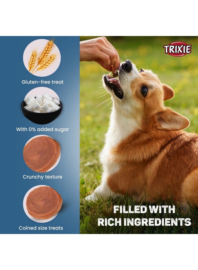 Trixie Premio Duck Coin Dog Treat And  Mint Toothpaste For Oral & Dental Care Of Dogs - Image 3
