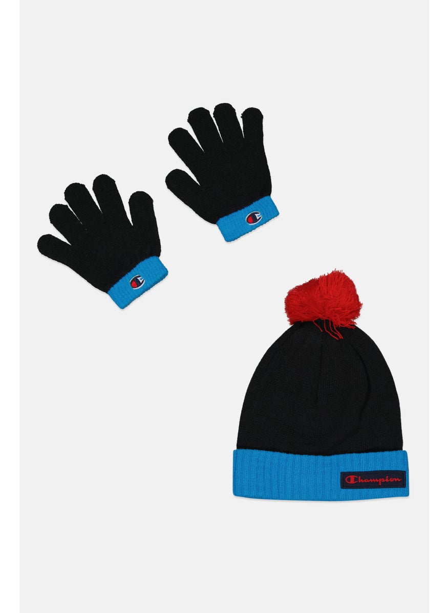 Women 2 Piece Brand Logo Beanie And Gloves, Black Combo - pzsku/ZC833F22E658187126446Z/45/_/1727881968/83bce97e-8de6-4d57-8e02-71e0f5e36db4