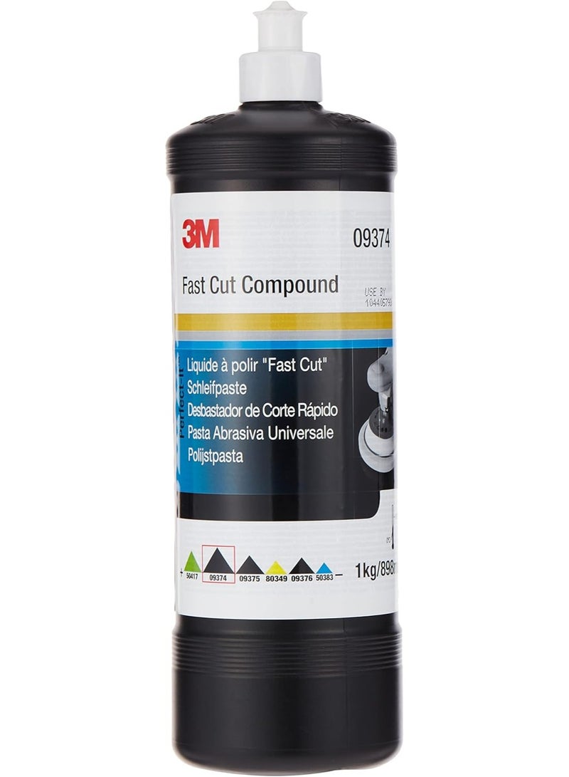 3M Perfect-It Fast Cut Compound Polish, 1 L 9374 - Image 1