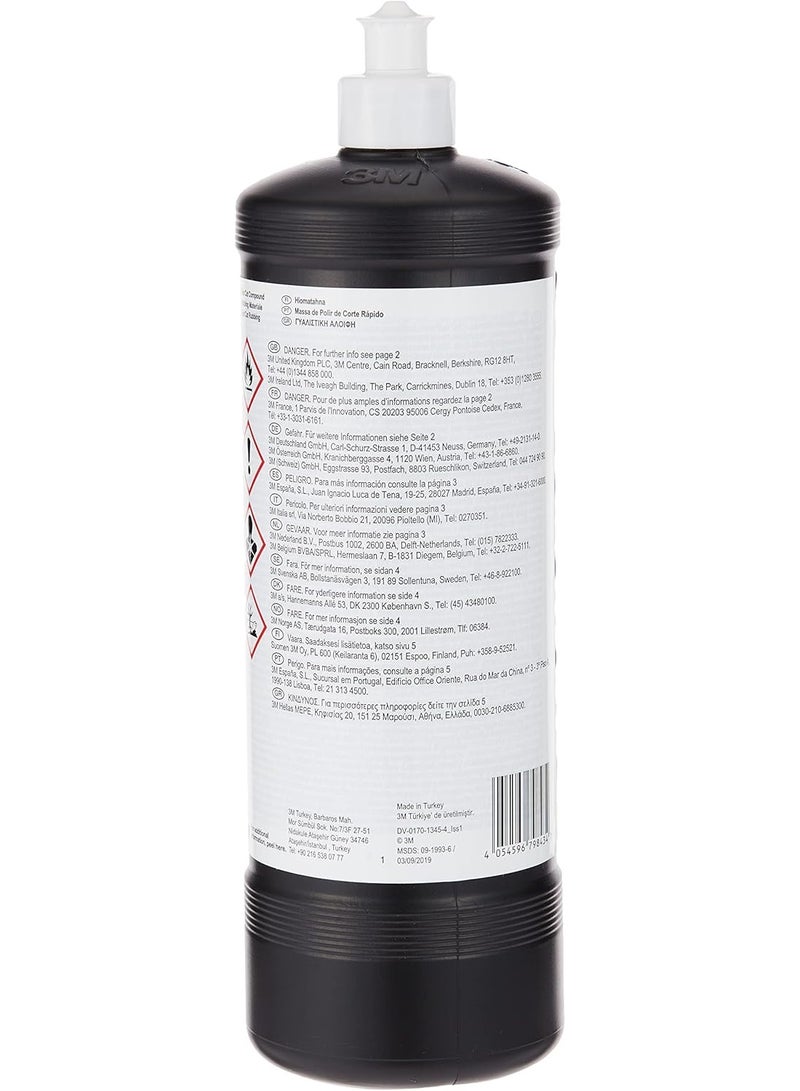 3M Perfect-It Fast Cut Compound Polish, 1 L 9374 - Image 2