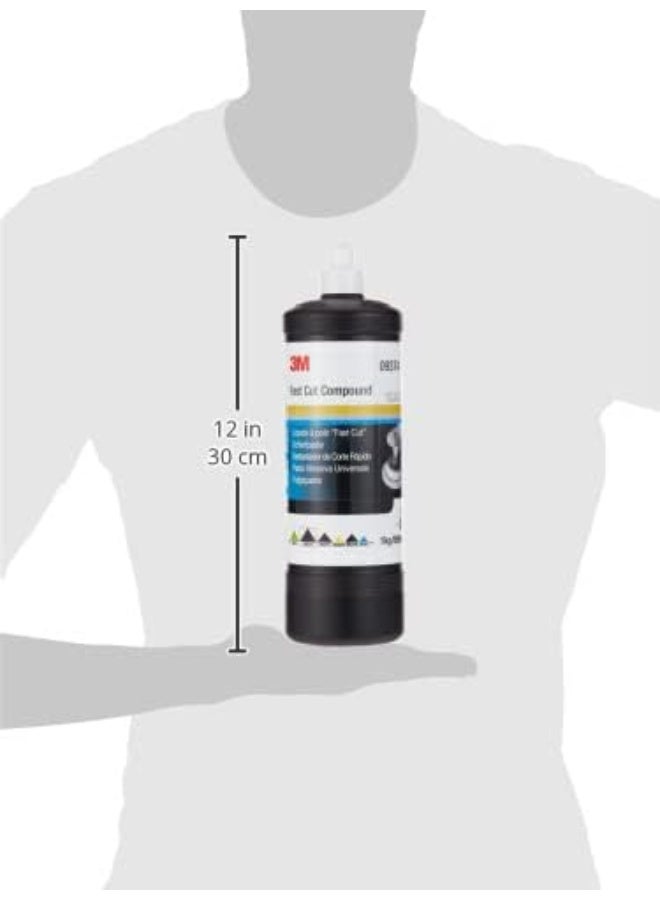 3M Perfect-It Fast Cut Compound Polish, 1 L 9374 - Image 4
