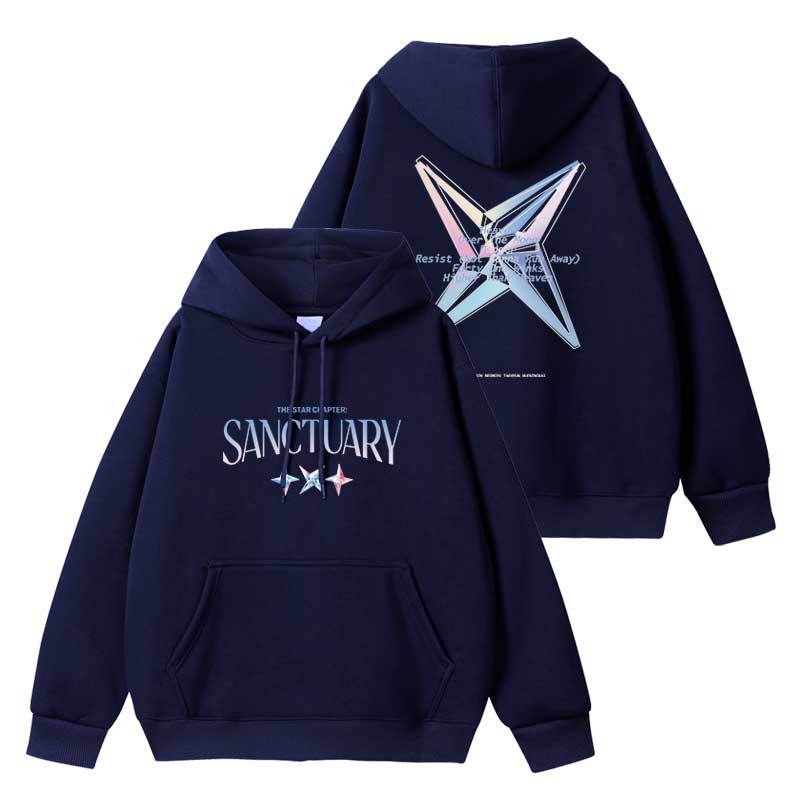 Txtthestarchaptersanctuary Peripheral Support Same Style Sweatshirt Printed Hoodie Jacket - Image 4