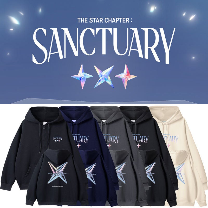 Txtthestarchaptersanctuary Peripheral Support Same Style Sweatshirt Printed Hoodie Jacket - Image 2