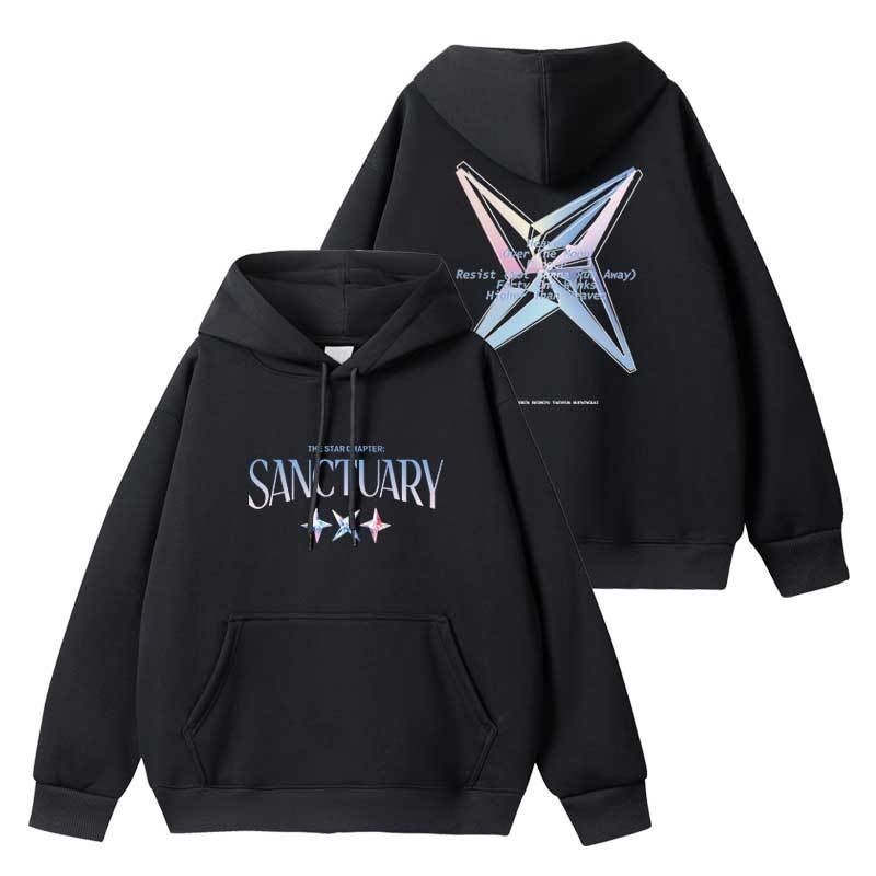 Txtthestarchaptersanctuary Peripheral Support Same Style Sweatshirt Printed Hoodie Jacket - Image 5